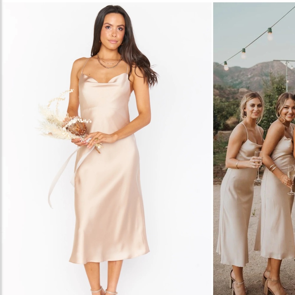 Brand new Show Me Your Mumu cowl neck dress